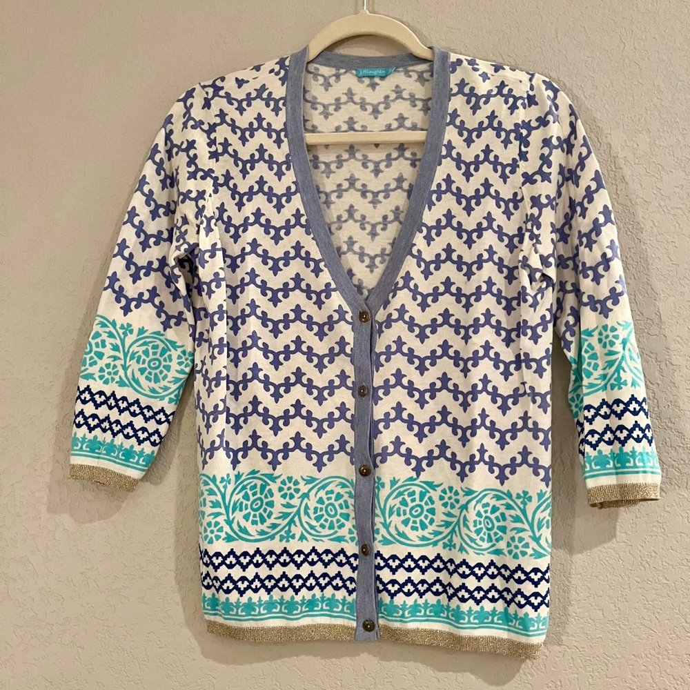JMcLaughlin 3/4 Sleeve Cardigan